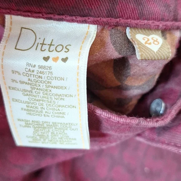 Dittos Pattern Pants - Picture 3 of 5